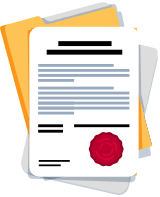 医療機関から報告書が届きます